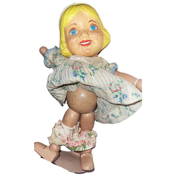 10" Antique American Composition Margie Doll for Cameo by Joseph Kallus - Picture 7 of 10